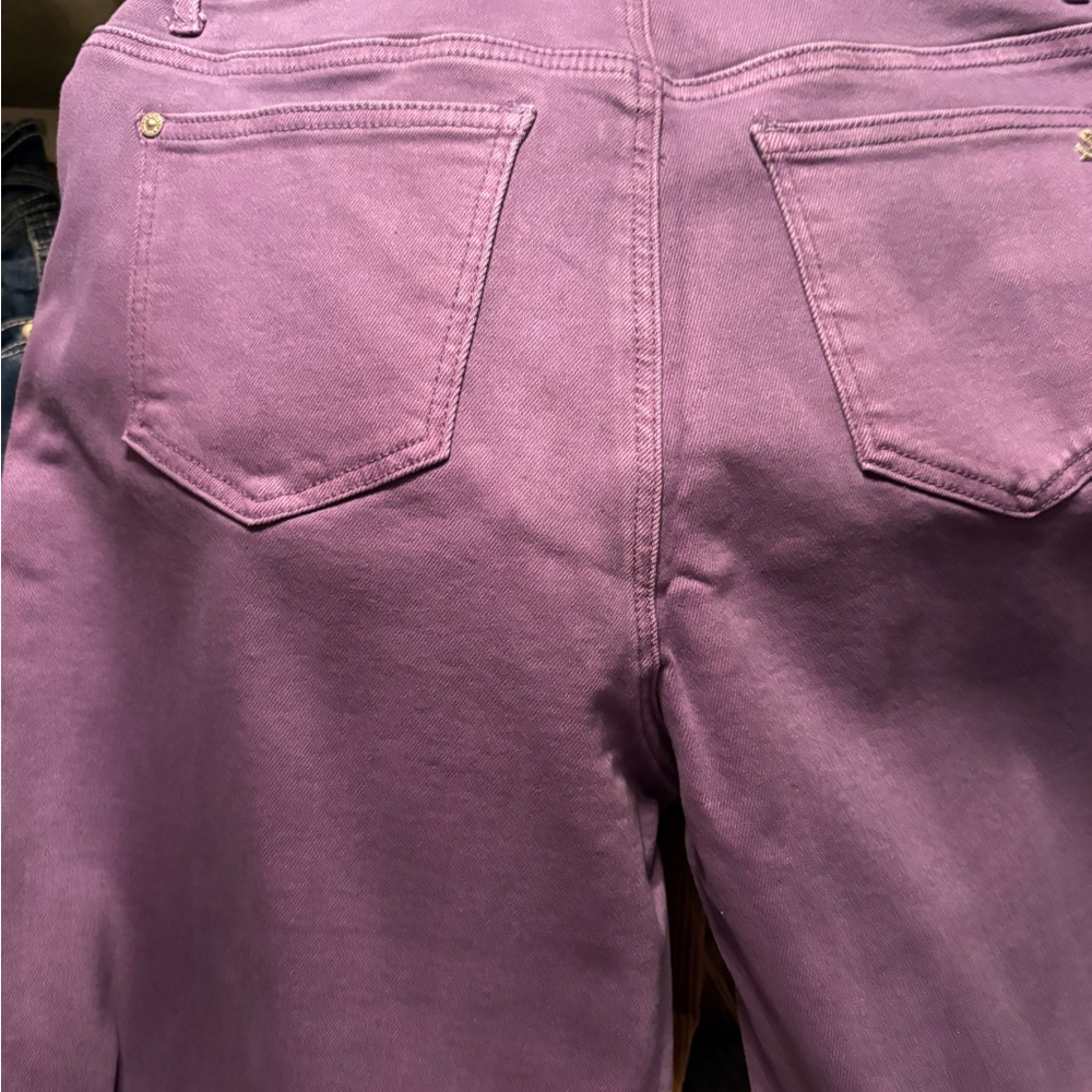 Special A Women's High Rise Purple Jeans - Picture 2 of 8